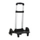 thumbnail image 3 of Carrito plegable para subir escaleras, carrito de carga plegable, carrito de transporte con asa telescópica para pesca, compras, portátil y versátil. Negro, 3 of 9