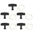 thumbnail image 3 of Handle Pull Starter, Lawn Mower Pull Cord Convenient Practical With Black Handles For Lawn Mower For Gasoline Generator, 3 of 8