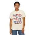 thumbnail image 4 of Coquette 4th of July Bows Comfort Colors Shirt, 4 of 4