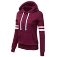 thumbnail image 2 of XINXIAOO Hoodies for Women Long Sleeve Womens Pullover Sweatshirt Unisex Hoodie Purple Womens Sweatshirt Winter Tops Cute Sweatshirt, 2 of 5