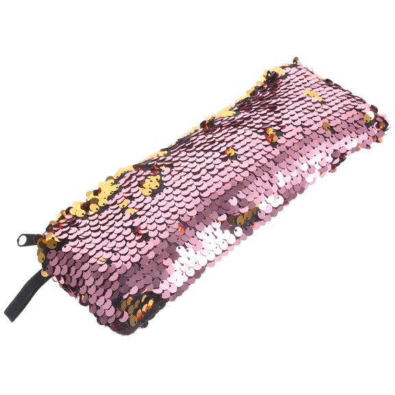 BESTYASH Portable Makeup Bag for Travel and Home with Large Capacity Glitter Finish