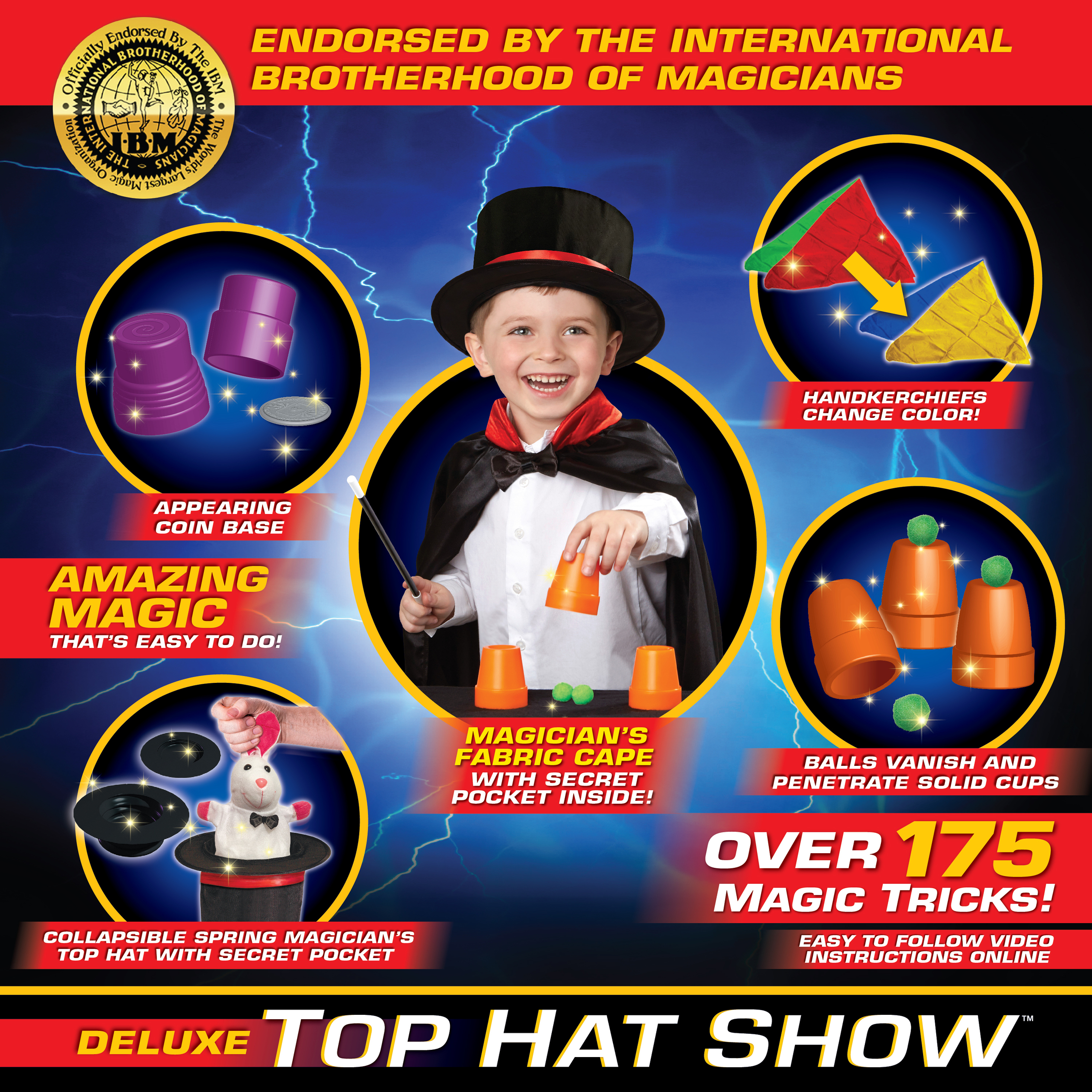 Top Hat Show by Fantasma Magic - Trick : MJM Magic