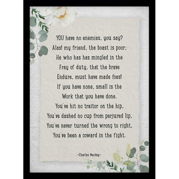 Custom Quote Print Style F | Personalized Sign or Print, Custom Poster, Any Text, Any Verse, Any Poem