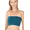 Teal, variant on Seamless Bandeau Bra Tube Top Removable Pads (One Size, Teal), One Size, Teal