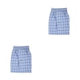 thumbnail image 4 of Sonducket Ropa interior para hombre, bóxer tejido, pantalones cortos para hombre, mano de obra fina, ropa de hogar suave, ropa de dormir, azul medio XXL 2piezas, 4 of 6