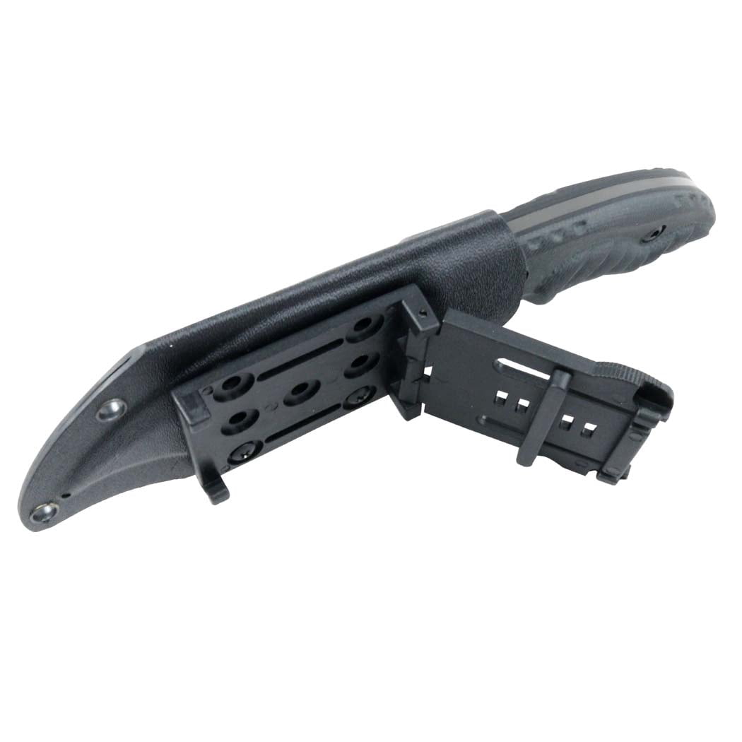 Hunt-Down 10" Full Tang Hunting Knife Stainless Steel Blade Sheath with Belt Clip 9874