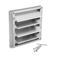 thumbnail image 1 of GUOOL Dryer Vent Cover Air Cover Rainproof Windproof Sturdy Multifunction Professional 10cm, 1 of 9
