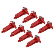 8pcs Snap Release Clip for Weight, Outrigger Snapper Offshore Adjustable Tension Release Clip Trolling Fishing