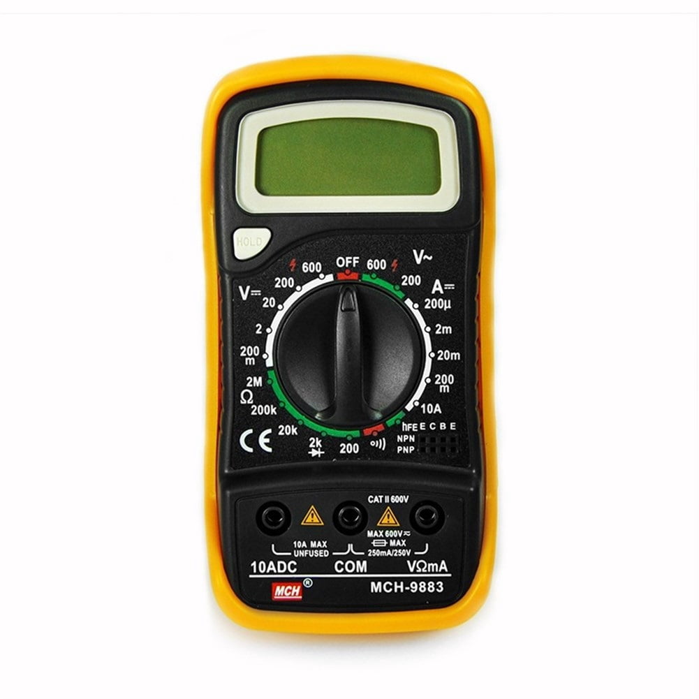 Digital Multimeter Pen Pocket Mini Digital Display Household Electrician Anti-burning Multimeter MCH-9883
