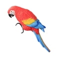 thumbnail image 1 of Estatuas de jardín pájaros al aire libre Perfecl Escultura decorativa de animales loro guacamayo pájaro Rojo, 1 of 8