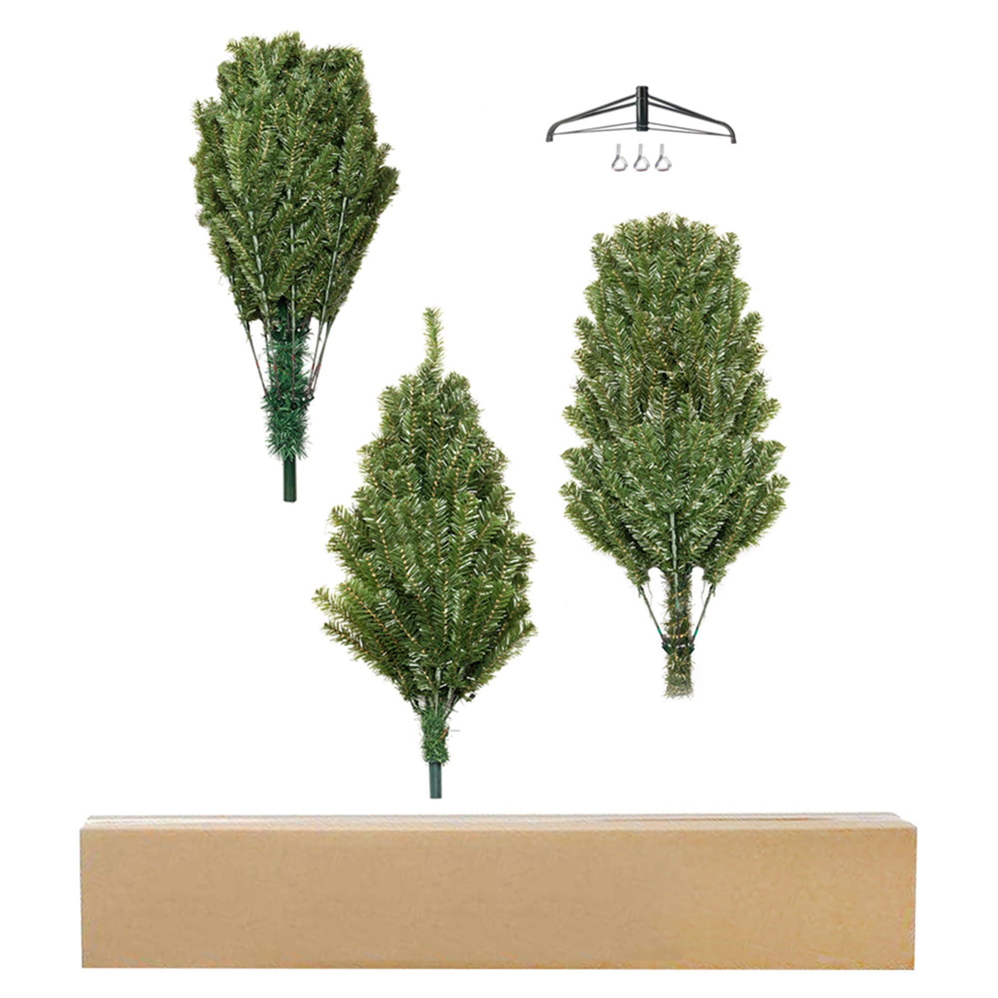 Kepooman 7.5FT Christmas Tree, PVC Xmas Tree with 1450 Branch for Home, Yellow Green Kepooman 7.5FT Christmas Tree, PVC Xmas Tree with 1450 Branch for Home, Yellow Green