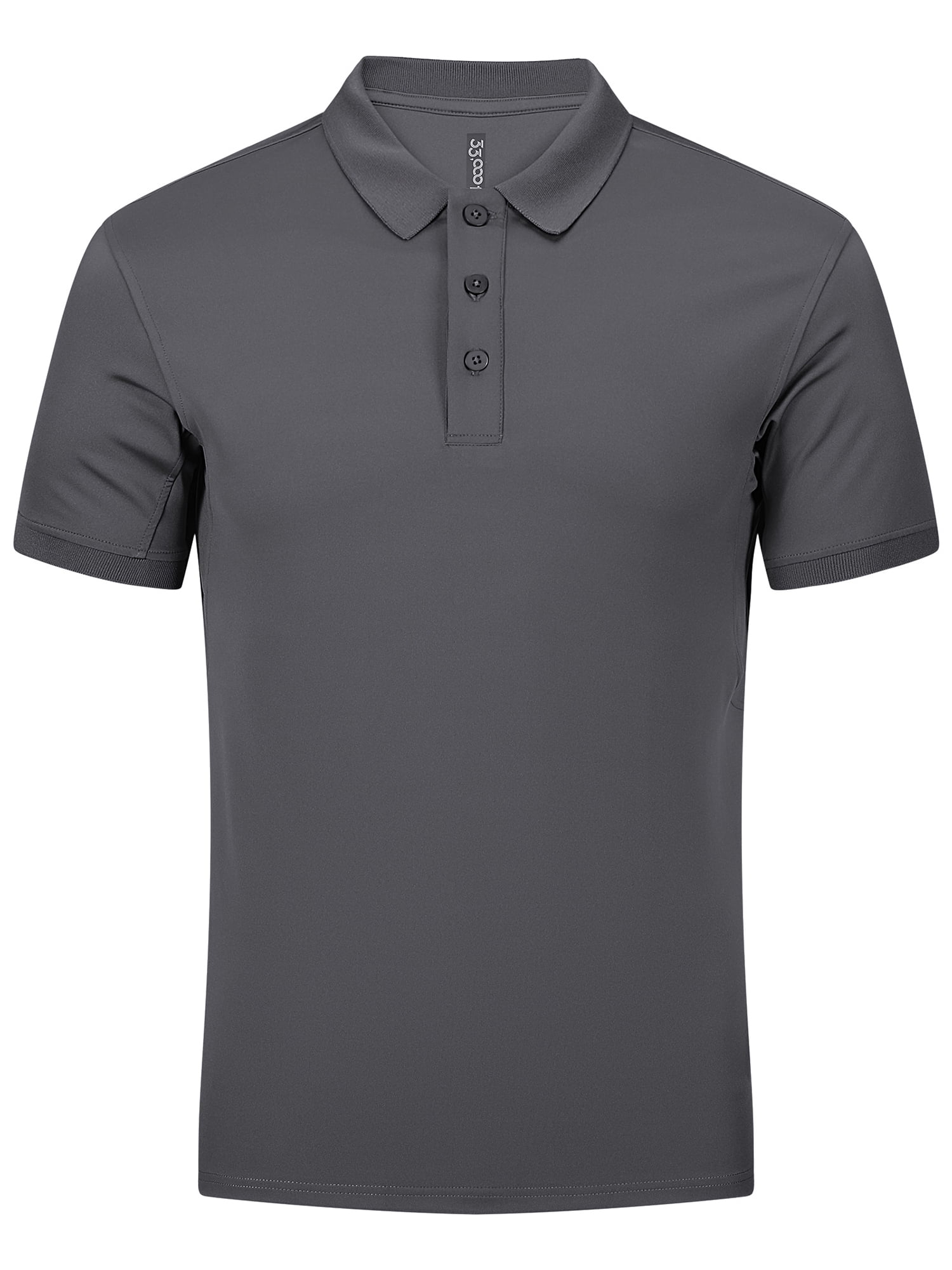 33,000ft Men's Golf Polo Shirts Short Sleeve Dry Fit Casual Workout ...