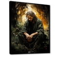 thumbnail image 2 of Designart "Gethsemane Garden Christian View II" Christianity Floater Framed Canvas Art Print, 2 of 5