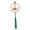 Green Tassel, variant on Nishiyuenyi Car Mirror Pendant Generic Buddha Delicate Car Interior Decoration for Pink Tassel