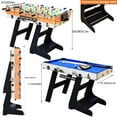 DRM 8 in 1 Multi Game Table Folding Combo Game Table, Billiards Table