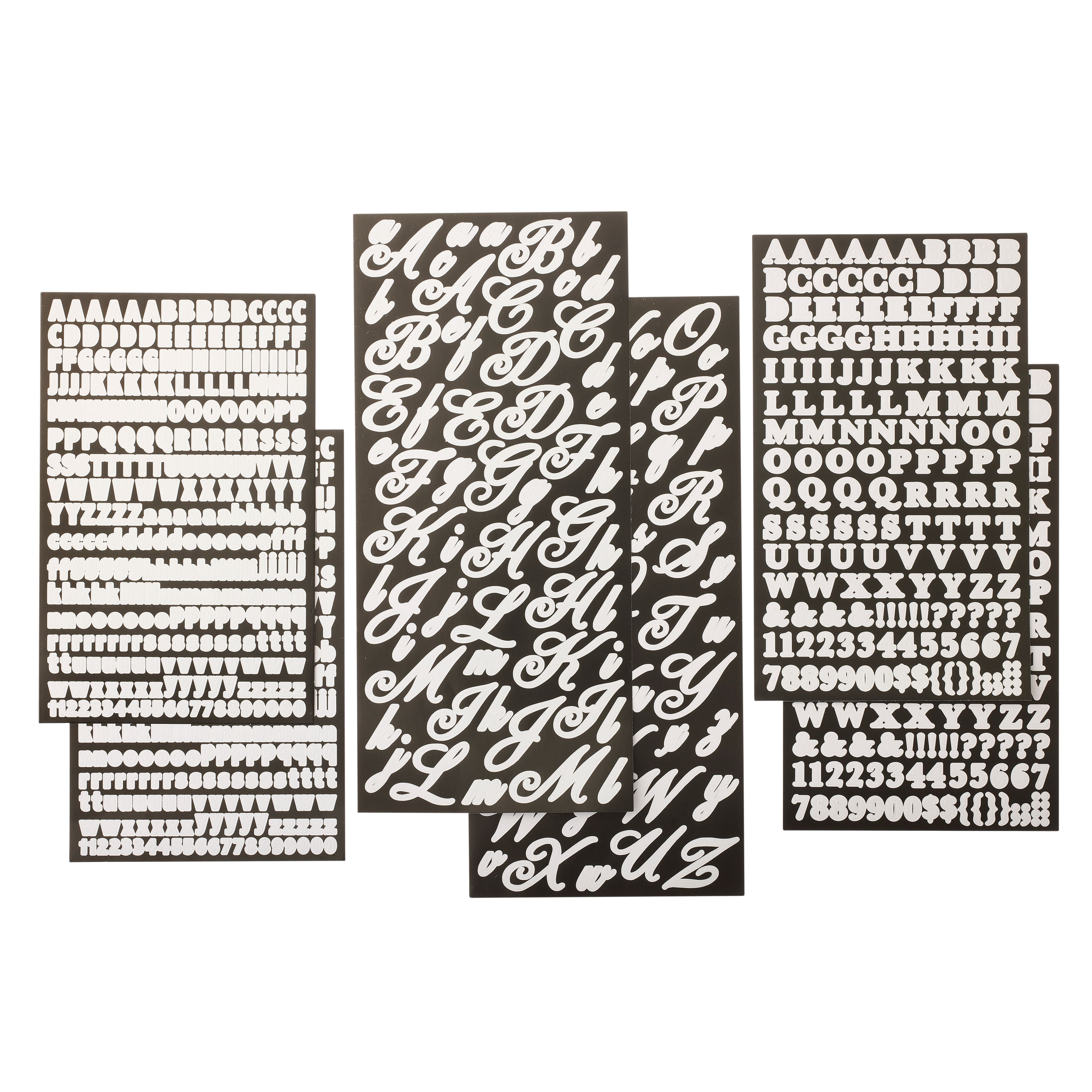Recollections Alphabet Stickers Value Pack