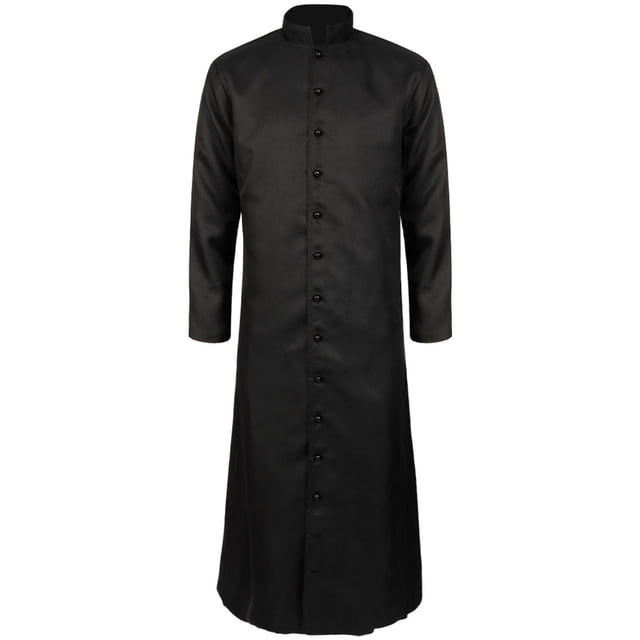 CEHVOM Manteau Rétro pour Hommes et Femmes Costume de Jeu de Rôle Long Costume de Smoking Rétro en Solde