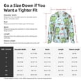 thumbnail image 5 of Lsque Cute Floral Frog UPF 50+ Lightweight Sun Protection Men's Women's Long Sleeve Shirt, Hoodie Performance -X-Large, 5 of 9