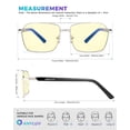 thumbnail image 4 of Gafas bloqueadoras de luz azul ANYLUV para hombre/mujer, 4 of 7