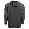 thumbnail image 2 of VORTEX Adult Male Weekend Rucker Hoodie, Color: Charcoal, Size: L, 2 of 4