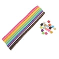 thumbnail image 4 of Masteelf 540 Pcs Paper Stars Strips Assorted Color Star for Teaching Aid Indoor Use, 4 of 8