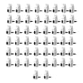 thumbnail image 2 of yuksok 50 Pcs Crochets de Suspension Luminaires Haute Performance Blanc, 2 of 9