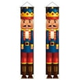 thumbnail image 1 of Christmas Nutcracker Banner Nutcracker Door Curtain Christmas Couplet Porch Sign Outdoor Indoor Door Nutcracker Soldier Banners Decor, 1 of 6