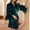 Dark Green, variant on Kimono Robe For Elegant Bridal Party And Wedding Photo Shoot Loungewear With Pockets And Belt For Spa And Bridesmaids Photo Prep Womens Sleepwear Gray M
