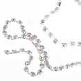 thumbnail image 4 of Abbracc Crystal AB Strass Cup Close Chain Trim Hand Sewed 10 Meters SS16 Silver, 4 of 8