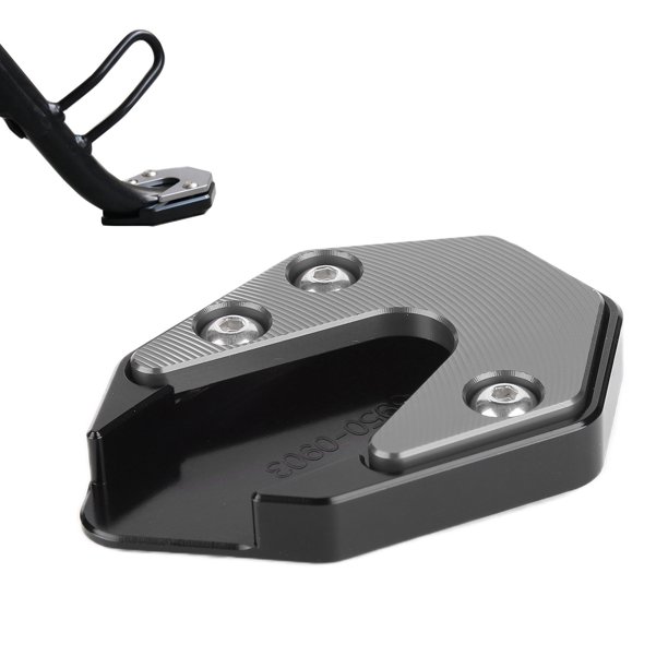 Placa de Extensión Reemplazo de la Placa de Extensión del Soporte Lateral del Soporte de la Motocicleta con aleación de Aluminio para Forza300 Forza250 MF08 2018-2020 ANGGREK Otros