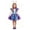 C10 Purple, variant on CONZONE Halloween Robot Outfit For Girls Hallowmas Dress With Glovers Dress Up Clothes For Kids Funny Festival Stage Party Outfits Size 5-6 Years Purple