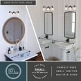 thumbnail image 3 of Standford 3 Light Bronze Bathroom Vanity Fixture, 3 of 10