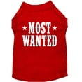 thumbnail image 4 of Pet Dog  Cat Shirt Screen Printed, "Most Wanted", 4 of 10