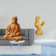 thumbnail image 2 of Figura Católica Del Sagrado Corazón De Jesús, Estatua De Gallo, Regalo Coleccionable De Feng Shui Para Pasillo, Dormitorio, Oficina, Escritorio, Chimenea, Cumpleaños, Aniversarios, Hotel,, 2 of 8