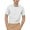 White, variant on Ma Croix Men's Basic Urban Slim Fit Short Sleeve Dress Shirts