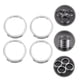 thumbnail image 5 of unbranded 4Ud Anillos Adaptadores Centro De Para Anillos Ligeros Y Color Plata, 5 of 8
