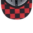 thumbnail image 5 of Men's New Era Black St. Louis Cardinals Checkered Undervisor 59FIFTY Fitted Hat, 5 of 6
