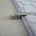 thumbnail image 5 of Nvzi Juego de baño de tres piezas de piedra, juego de inodoro de tres piezas, almohadillas para inodoro, alfombrilla de baño absorbente de agua, limpia y reutilizable para ducha (azul claro), 5 of 5