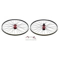 thumbnail image 6 of MONIPA MTB Wheels Set 27.5 inch Bicycle Front Rear Wheels Disc Brake Aluminum Alloy Rim (Red), 6 of 17
