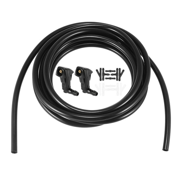 Delantero Parabrisas Lavado Manguera Kit para Honda Accord - 15uds Negro