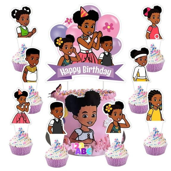 50Pack Gracies Corner Cake Toppers Cupcake Toppers,Gracies Birthday Party Decoration Cake Decorations for Gracies party Supplies