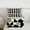 Black Brown, variant on Manfei Female Men Minimalist Plaid Grid Full Size Comforter Sets 3-Piece,Vintage Aesthetic Bedding Comforter Set,Mid Century Geometric Lightweight Bedding Sets,Microfiber Bedroom Decor,Reversible