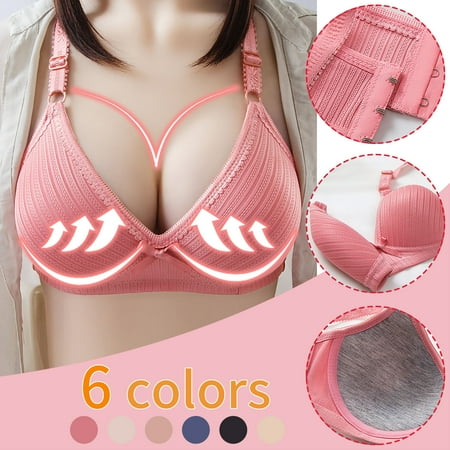 

Rong Yun Women s Bra Wire Underwear One-Piece Bra Everyday Underwear(Buy 2 Get 1 Free)
