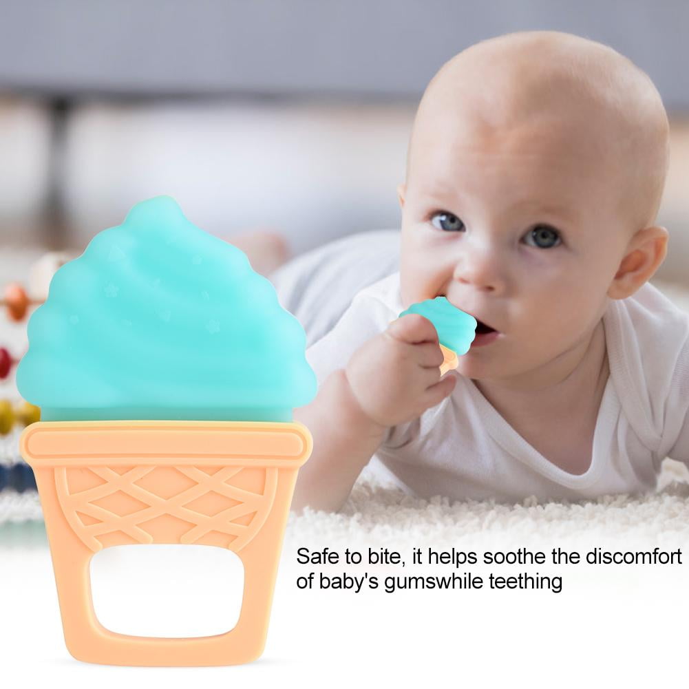 ice cream cone teething toy