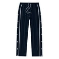 thumbnail image 6 of DHFJKG Women's Side Striped Buttons Pants Wide Leg Casual Pants With Pockets And Drawstring For Exercise Comfort Trousers, 6 of 7