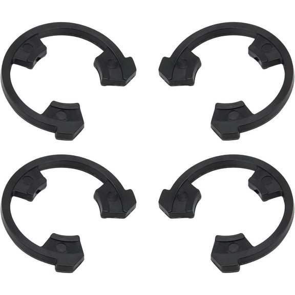 3/4" Water Softener Clip 7116713 for Kenmore, GE Sears Water Softener Parts Kit 7337563 & 7337571 (4/pack)