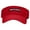 Red, variant on Jetski Embroidered Cotton Twill Sun Visor - Royal OSFM