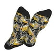 thumbnail image 5 of Rocae Excavator At Work for Adult Socks Casual Athletic Stretchy Loose Socks for Women Men Non-Slip Middle Tube Socks, 5 of 7