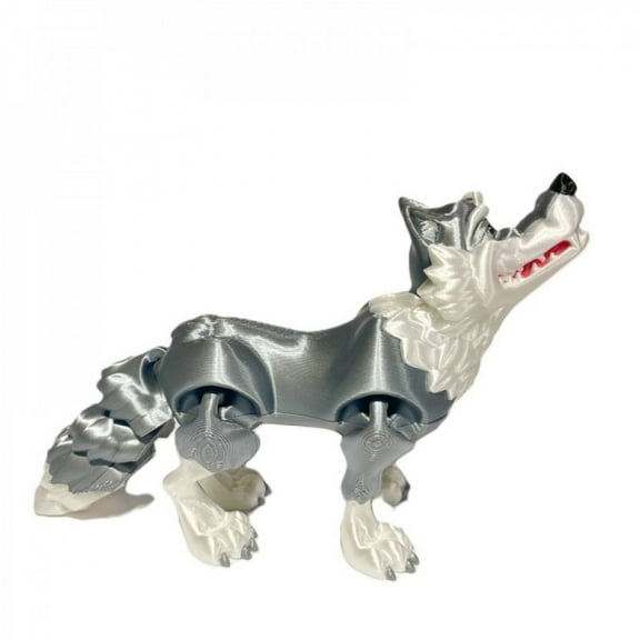 MDR Trading Inc. SC-105.94.956 3D Printed Gray Wolf Figurine