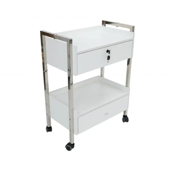 SKINACT Salon Spa Cart With Two Drawers